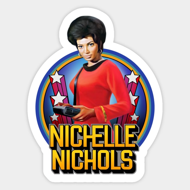 Nichelle Nichols Sticker by Trazzo